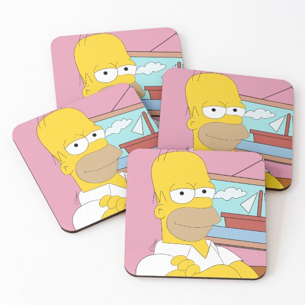 Item preview, Homer Simpson [Flat] designed and sold by CGrayzer-Art.