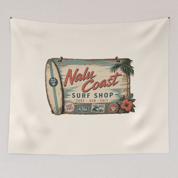 Item preview, Nalu Coast Surf Shop | Retro Hawaii  designed and sold by Nalu Coast.