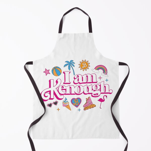 Item preview, I Am Kenough Retro Summer Icons Typography | Bold Pink Self Love Quote designed and sold by Eddy048.