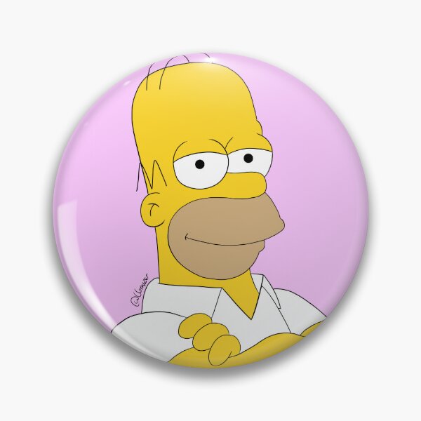 Item preview, Homer Simpson [Flat] [No background] designed and sold by CGrayzer-Art.