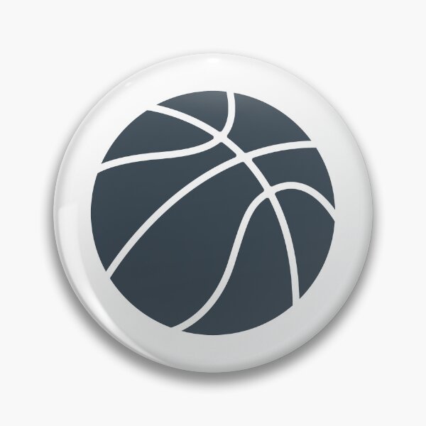 Item preview, Minimalist Charcoal Basketball Graphic designed and sold by pattern-archive.