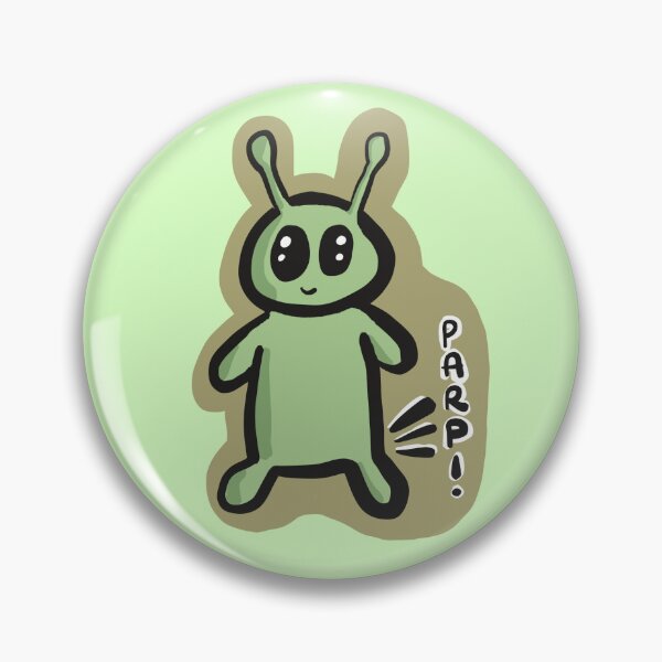 Item preview, Farting alien designed and sold by SombreroDoodles.