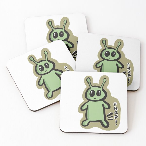 Item preview, Farting alien designed and sold by SombreroDoodles.