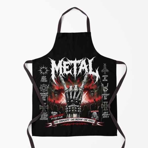 Item preview, Metal Way of Life Skeleton Horns Shirt designed and sold by DeimosArtIntl.