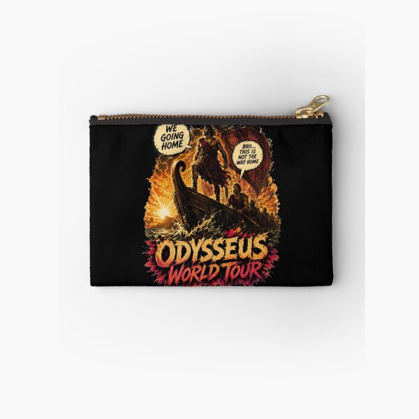 Item preview, Odysseus World Tour Comic Dialogue Ship Art Ancient Greek Mythology Humor Gift for Mythology Lovers designed and sold by Nightarel.