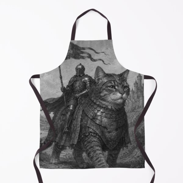 Item preview, Knight Riding a Giant Armored Cat designed and sold by Nol1ytv.