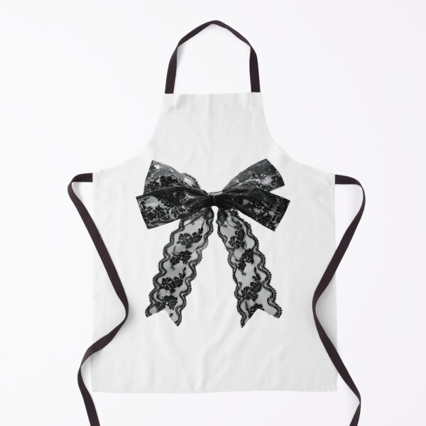 Item preview, Coquette Gothic Black Lace Bow designed and sold by Claudia Villota.
