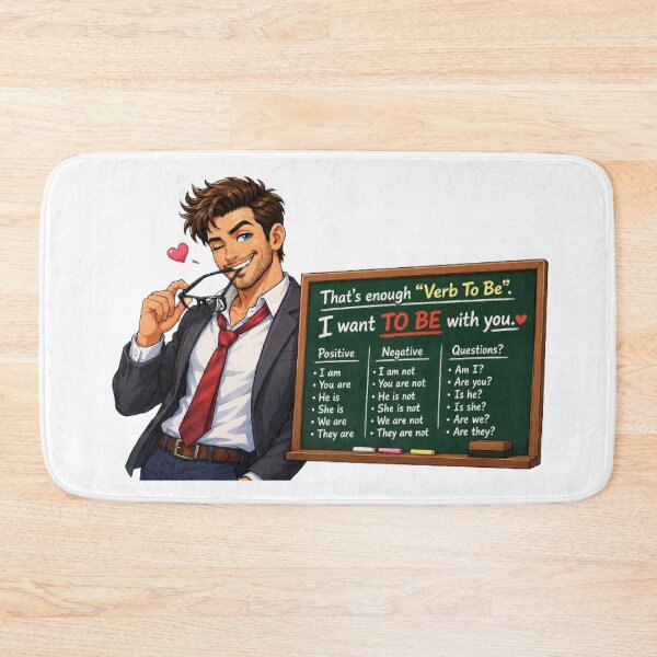 Item preview, That's Enough Verb To Be English Teacher designed and sold by RaulWeirdAndFun.