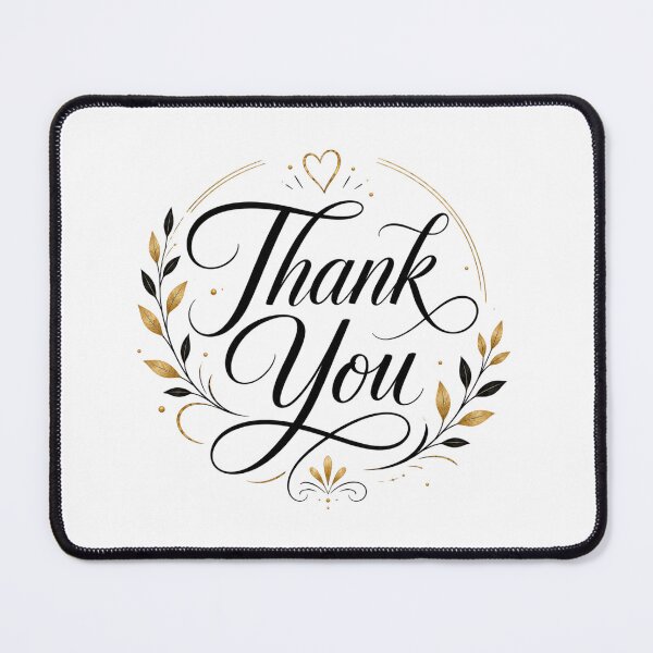 Item preview, Thank you designed and sold by DailyQuestPrint.