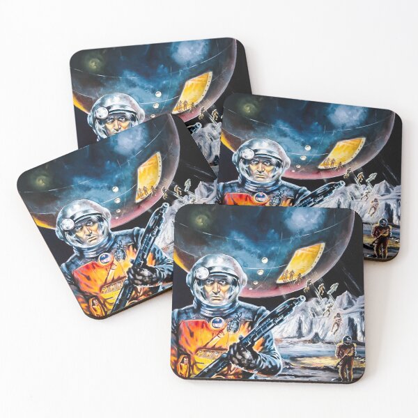 Item preview, The Conquerors - Retro Comic Sci-Fi Art designed and sold by NinaJG007.