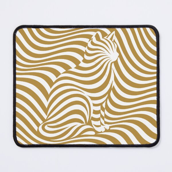 Item preview, Invisible Feline Illusion – Mustard Edition designed and sold by WAUZ.
