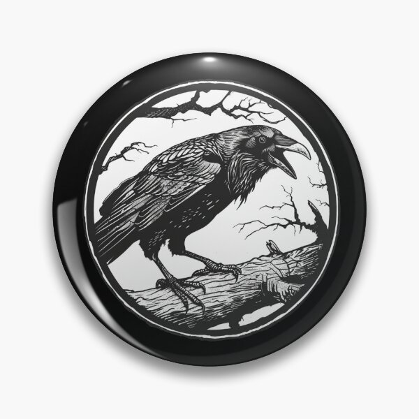 Item preview, Crow/Raven 2A designed and sold by CrumbBumStudio.