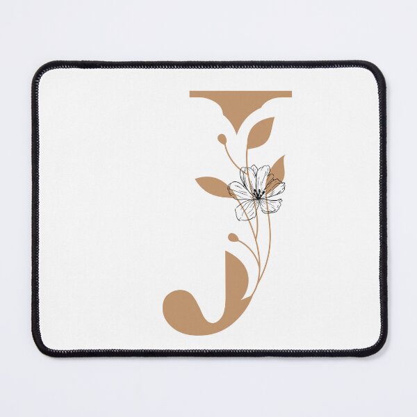 Item preview, Floral Monogram J Letter JSticker | Elegant Botanical Initial J designed and sold by Mia-sanocean.