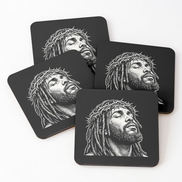 Item preview, Black Jesus Christ Dreadlocks Christian Faith designed and sold by Doodleoub.