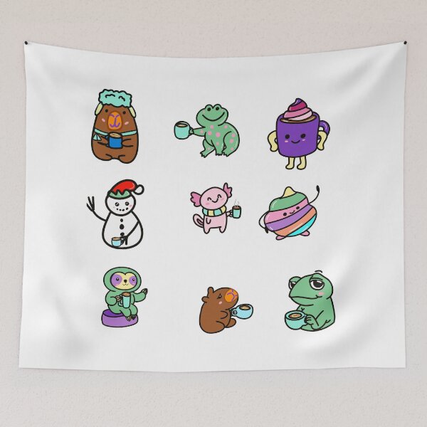 Item preview, Doodle hand drawn drink theme pack designed and sold by BritishDelights.