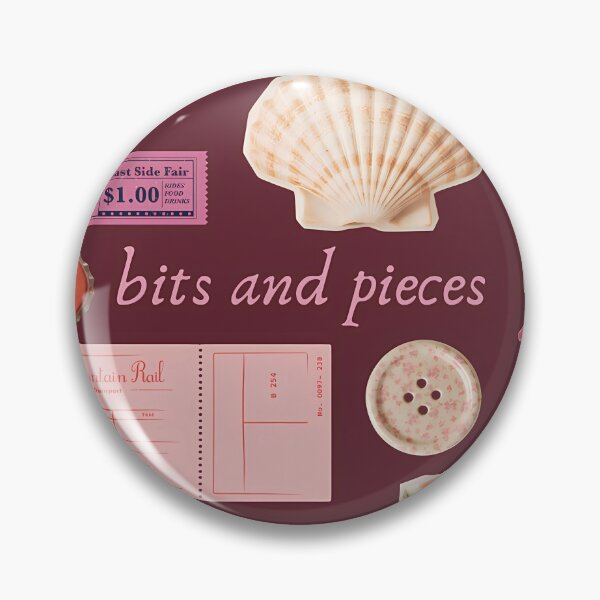Item preview, bits and pieces, a junk journal cover  designed and sold by Made by Badgal.