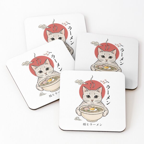 Item preview, Kitty With Ramen designed and sold by Peter Stawicki.