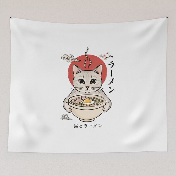 Item preview, Kitty With Ramen designed and sold by Peter Stawicki.