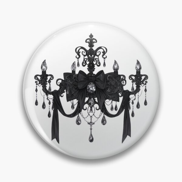 Item preview, Black Gothic Candlestick with Bow designed and sold by Claudia Villota.