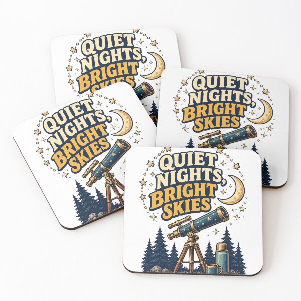 Item preview, Quiet Nights Bright Skies Vintage Stargazing Art designed and sold by CheerfulNest.