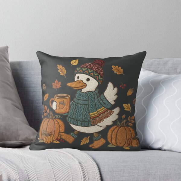 Item preview, Just a Fall Goose Shirt Autumn Cozy T-shirt Fall Vibes Sweatshirt Silly Goose Tee Thanksgiving Gift designed and sold by LessIsLoud.