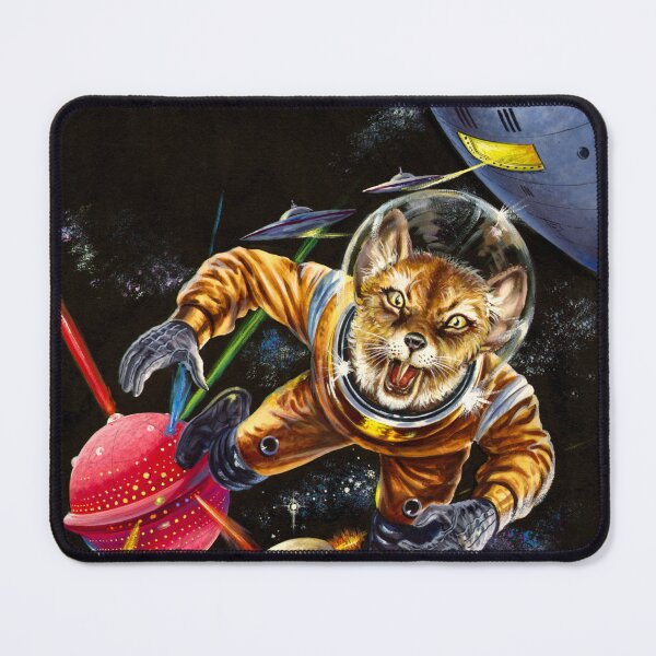 Item preview, Friends From an Alien Universe - Retro Comic Sci-Fi Art designed and sold by NinaJG007.