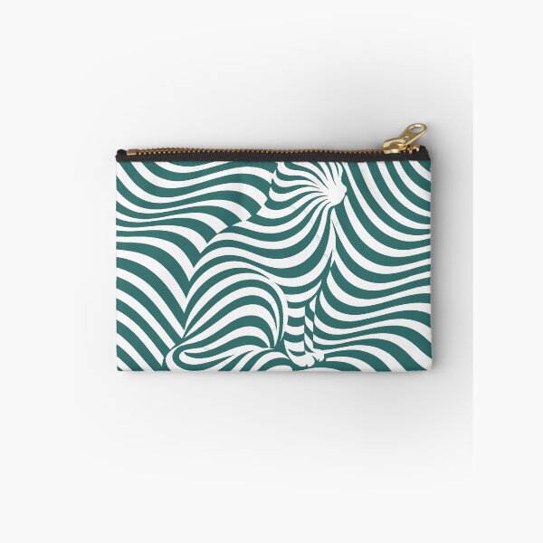 Item preview, Invisible Cat – Deep Teal Illusion designed and sold by WAUZ.