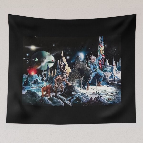 Item preview,  German Retro Comic Sci-Fi Art designed and sold by NinaJG007.