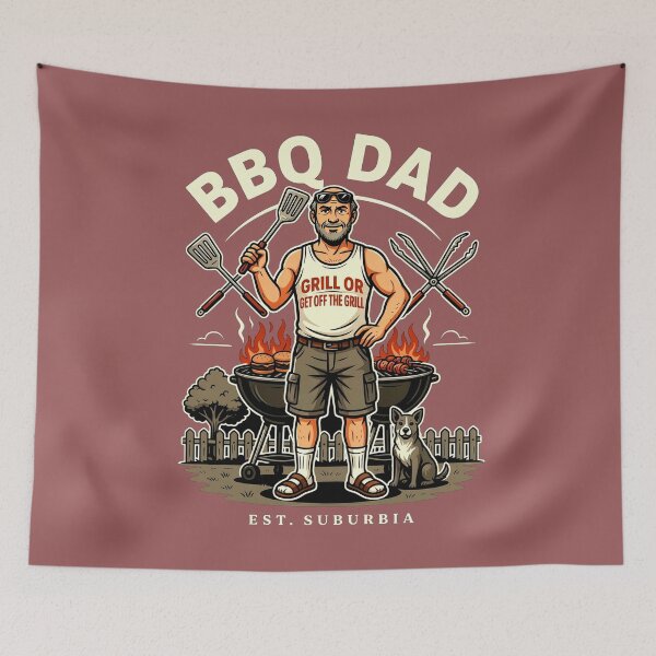 Item preview, Grill Master bbq dad designed and sold by kalbostyle.