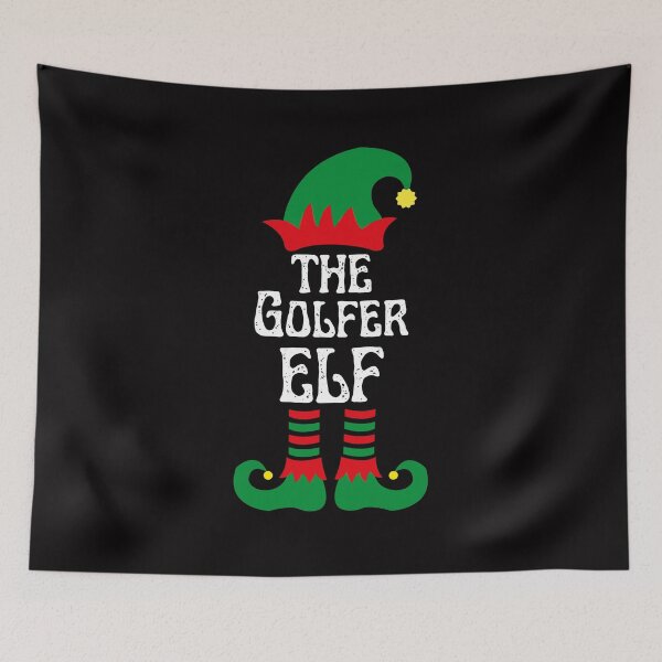 Item preview, Golfer Elf Family Christmas Elf Costume designed and sold by WeirdlyRare.