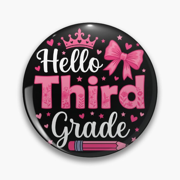 Item preview, Hello Third Grade Back To School Student Academic Year designed and sold by Doodleoub.