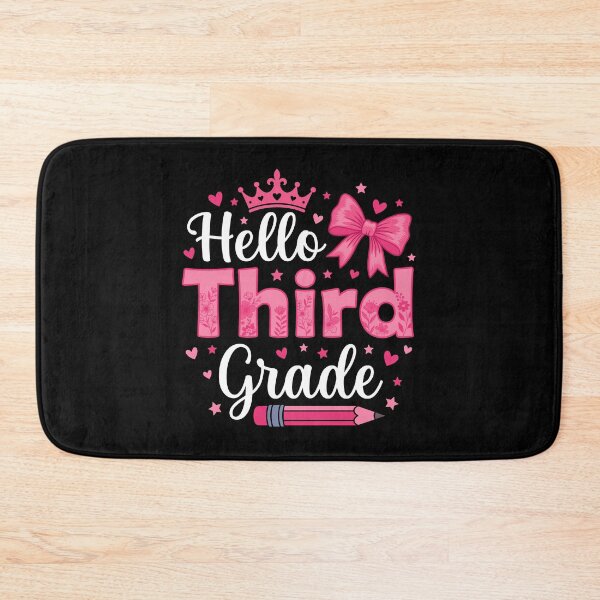 Item preview, Hello Third Grade Back To School Student Academic Year designed and sold by Doodleoub.