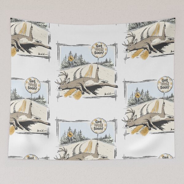 Item preview, Get Well Soon hunting edition designed and sold by Michael Garber.