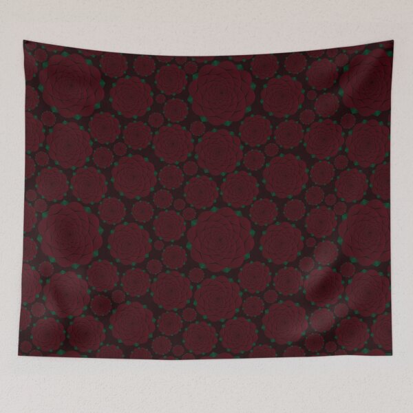 Item preview, Burgundy Secret Rose Garden designed and sold by Sincerely Me.