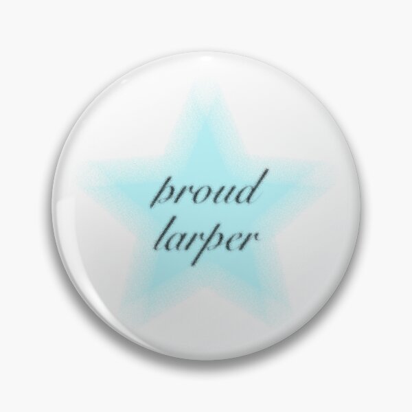 Item preview, blue proud larper star  designed and sold by m3ow33.