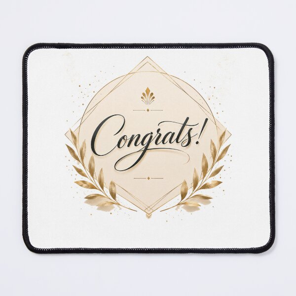 Item preview, Congrats designed and sold by DailyQuestPrint.