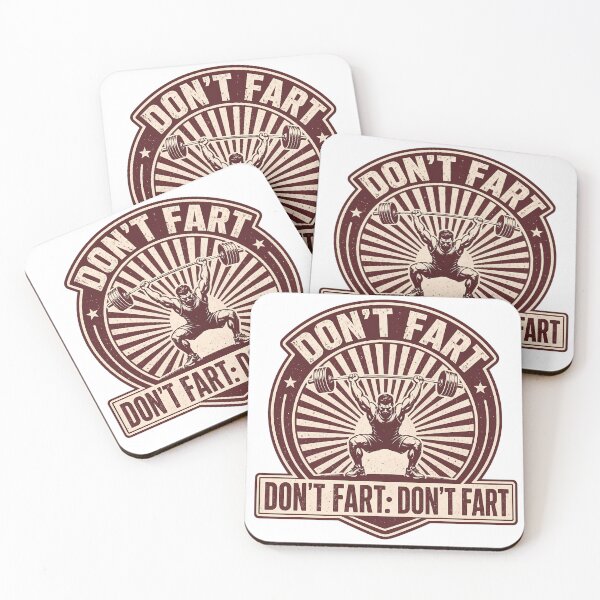 Item preview, Don't Fart Funny Gym Workout Squat Weights Lifting Fitness designed and sold by conggamenhatvip.