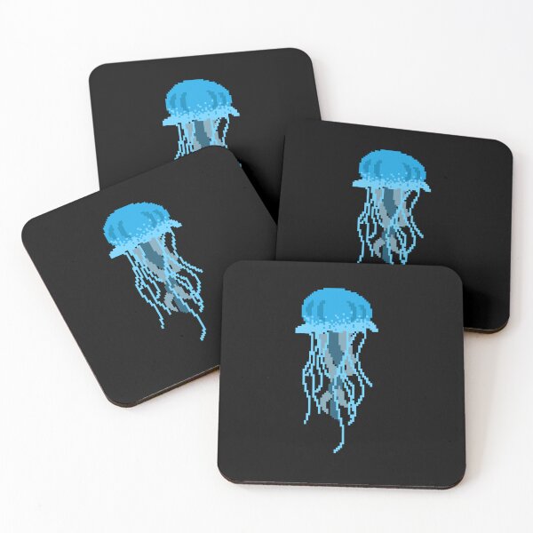 Item preview, Pixel art jellyfish  designed and sold by FoxPix.