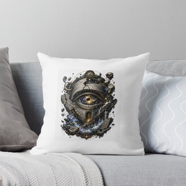 Artikelvorschau, Der stille Beobachter | Surreales kosmisches Auge Gothic-T-Shirt entworfen und verkauft von Norique_7.