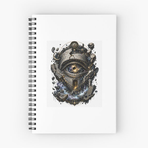 Item preview, The Silent Watcher | Surreal Cosmic Eye Gothic T-Shirt designed and sold by Norique_7.