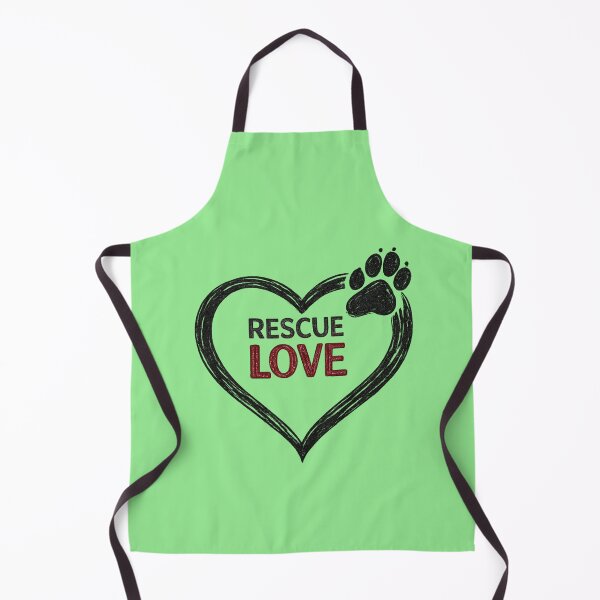 Item preview, Rescue Love | Minimalist Pet Rescue Paw Heart Design designed and sold by RosalesArts.