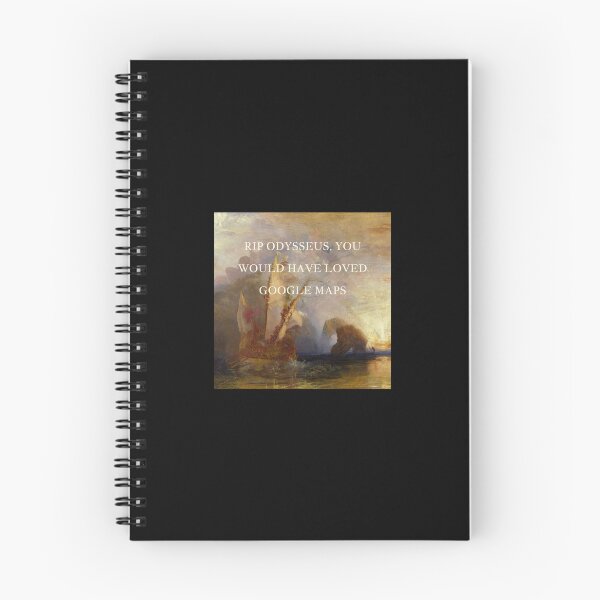 Item preview, The Odyssey RIP Odysseus  designed and sold by Pine & Pixels.