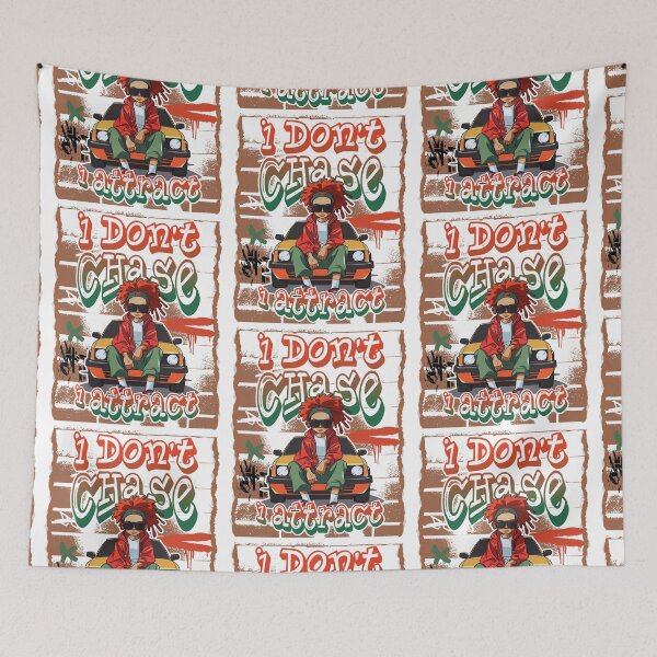 Item preview, I Don't Chase I Attract Urban Graffiti Streetwear Design designed and sold by Szpaku desart .