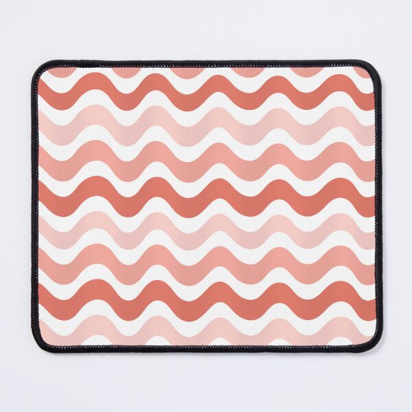 Item preview, 3D wave pattern - Orange shade designed and sold by Pattern Petals.