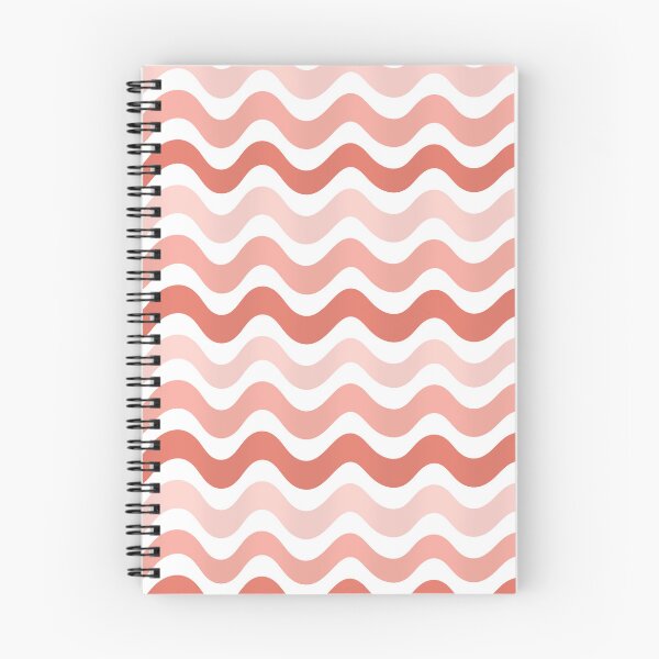 Item preview, 3D wave pattern - Orange shade designed and sold by Pattern Petals.