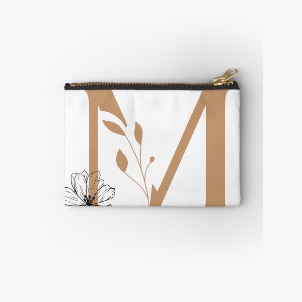 Item preview, Floral Monogram MLetter K Sticker | Elegant Botanical Initial M designed and sold by Mia-sanocean.