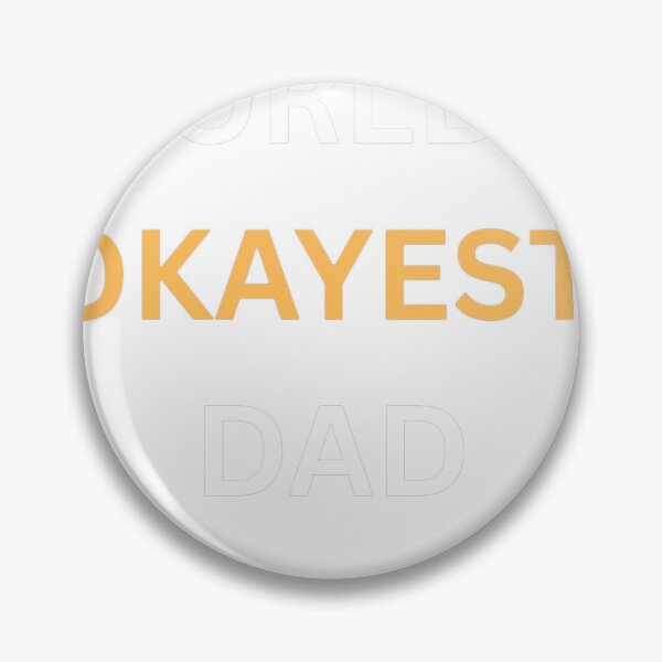 Item preview, World's Okayest Dad, Funny T-Shirt designed and sold by WordWearTees.