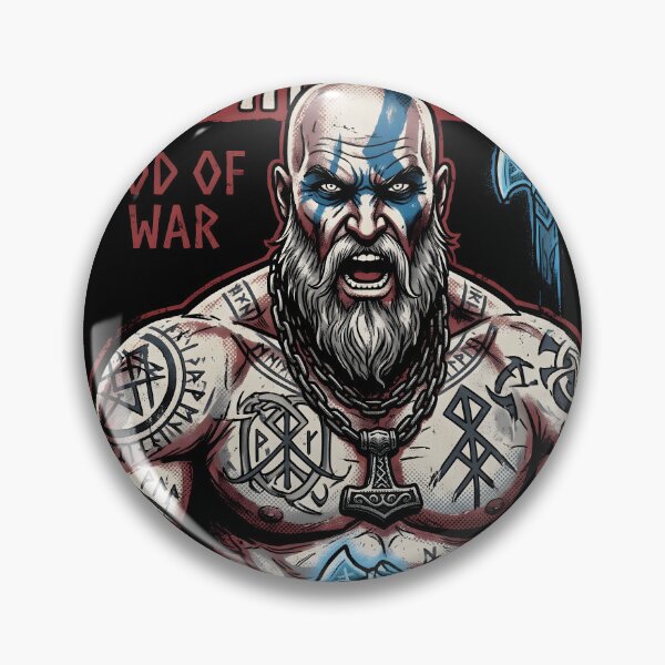 Item preview, Baldur God of War Gothic Gamer Graphic Tee designed and sold by Senpaiwaves.