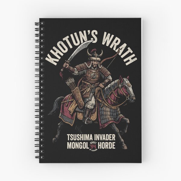 Item preview, Mongol Invader Ghost of Tsushima Gothic Anime Gaming Shirt designed and sold by Senpaiwaves.
