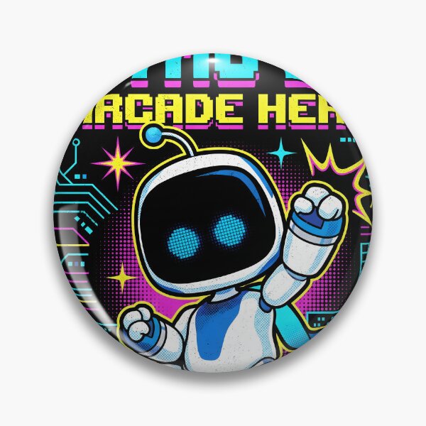 Item preview, Astro Astro Bot Arcade Gaming Graphic Tee designed and sold by Senpaiwaves.